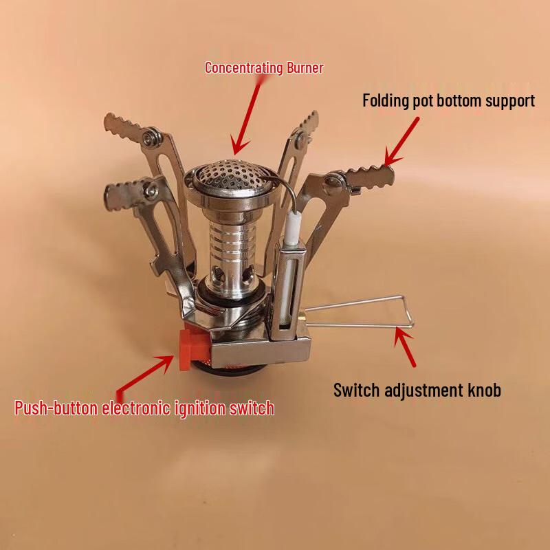 Dirien Portable Integrated Mini Camping Stove
