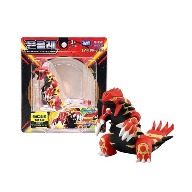 Academy Moncolle Pokemon Collection Figure Primal Groudon Model Kit Kids Toy