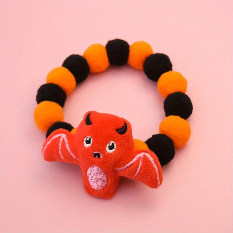 

Halloween Pet Collar, Funny Pumpkin Decoration, Dog Collar, Elastic Rope, Furball Necklace, Meow Scarf 34-43cm