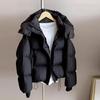 Winter Herfst Dames Los Lichtgewicht Warm Met Capuchon Dons Katoen Jas Casual Parka Overjas Mode Buitenkleding