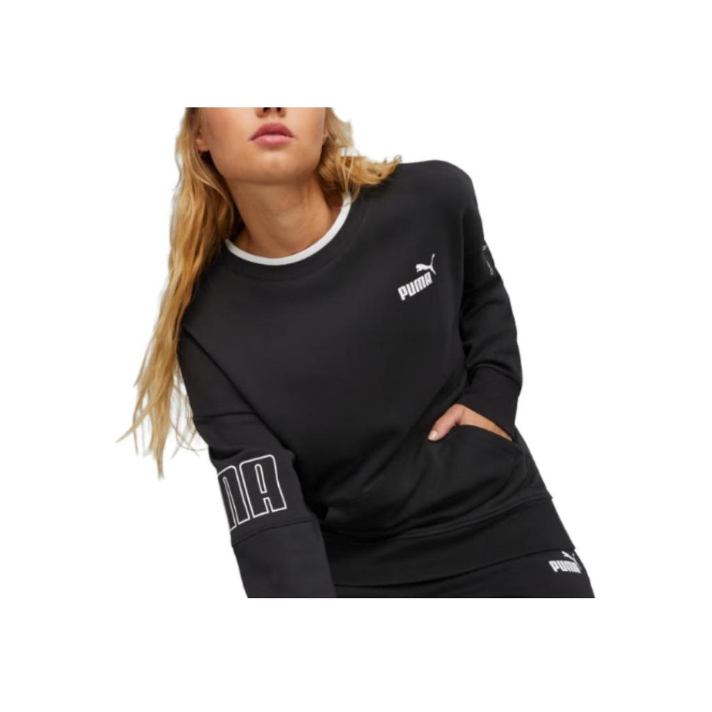 New PUMA Sweatshirts Women's Black 676681-01