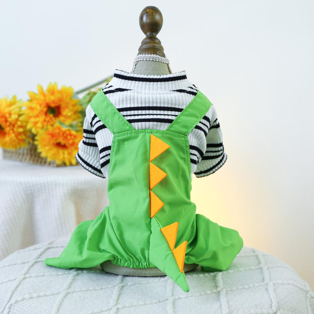 PETCIRCLE Pet Circle Dog Quad Pet Clothing Clothing Corduroy Good Friends Overalls Collection