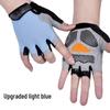 Unisex Half-Vinger Fiets Handschoenen - Antislip, Schokabsorberend, Ademend Mesh voor Sport, Fitness, Klimmen en Rijden