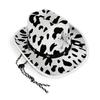 Punk Cowboy Hat Exotic Cowboy Hat Cow Print Hat Animal Print For Dance Country Concerts Halloween Party