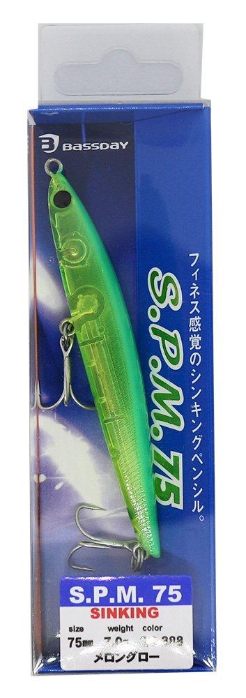 Воблер Bassday Pencil Bait S.P.M 75мм 7г Melon Glow GG-388 75mm