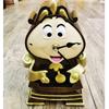 Beauty and the Beast Collection: Lumiere Candelabra & Cogsworth Pendulum Resin Table Clocks