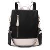 Korean version of trendy backpack women's fashion versatile Oxford cloth bag lightweight student schoolbag anti-theft travel small backpack