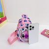 Single Pattern Children Shoulder Crossbody Chest Bag Fashion Gift Cute