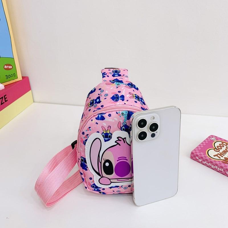 Single Pattern Children Shoulder Crossbody Chest Bag Fashion Gift Cute