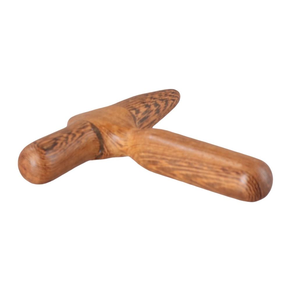 Sandalwood Cross Hammer Trigger Point Acupuncture Acupoint Stick Beauty Tools  Thin Face Chin