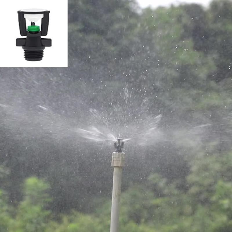 1/2" Male Thread Rotating Sprinklers Irrigation Water Spray Sprinkler Lawn 360Degree Rotary Watering Nozzles Garden Watering System