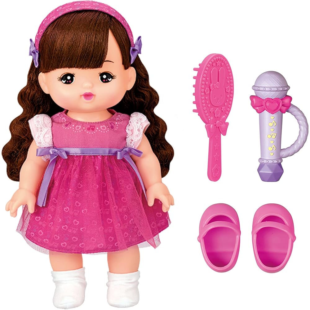 Pilot Meruchan Doll Set with Singing Feature for Ages 3 and Up