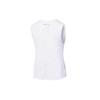 SAUCONY Logo Breathable Comfortable Knitted Round Neck Vest Women Tops Pearl-White SC1249016A-WT02