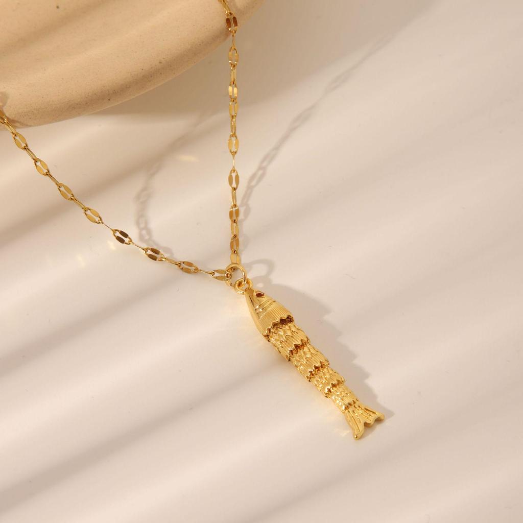 Boho rybí náhrdelník: Prázdninový styl, Lehký luxus klíční kosti, Doprava zdarma