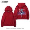 League of Legends LOL Lingluo Puppe Gwen Print Herren Kapuzensweatshirt Herbst und Winter Outdoor Plus Samt Locker Erwachsene Oberteile