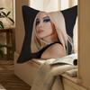 POP Singer A-Ava Max-MT Younger Style Pillow Case Printing Pillowcase Living Room Sofa Cushion Cover Bedroom Room Decor