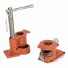 With Handle Pipe Clamp Jaws Cast iron Clamp Fixture Set Durable Woodworking Tool Kit  Plumbing Jobs