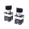 1 Piece 22mm 2NO/1NO1NC 2/3 Position XB2-BD25 BD35 BD45 BD53 Self Locking / Self Resetting Selector Knob Switch