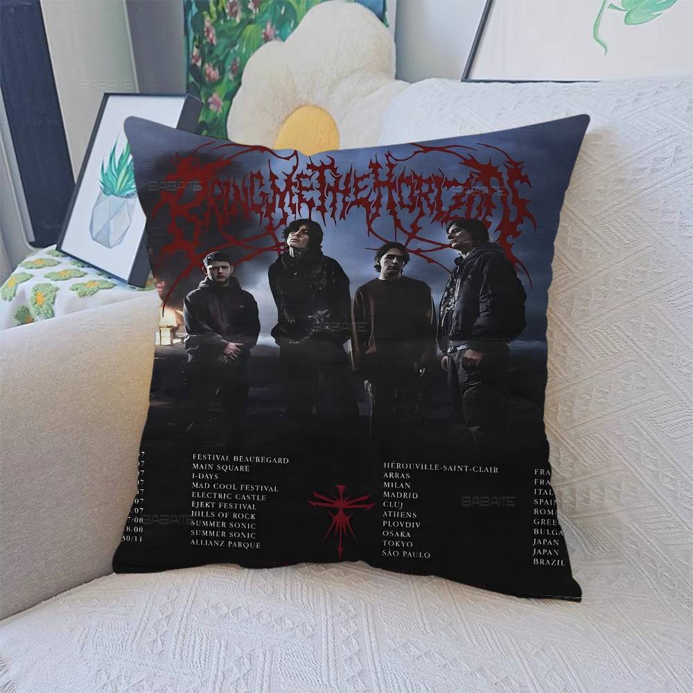 Band B-Bring M-Me The H-Horizon Pillow Gift Home Office Decoration Bedroom Sofa Car Cushion Cover case 45x45