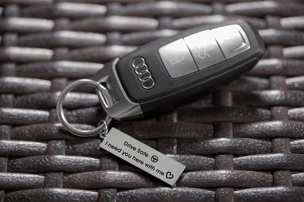 Drive Safe keychain