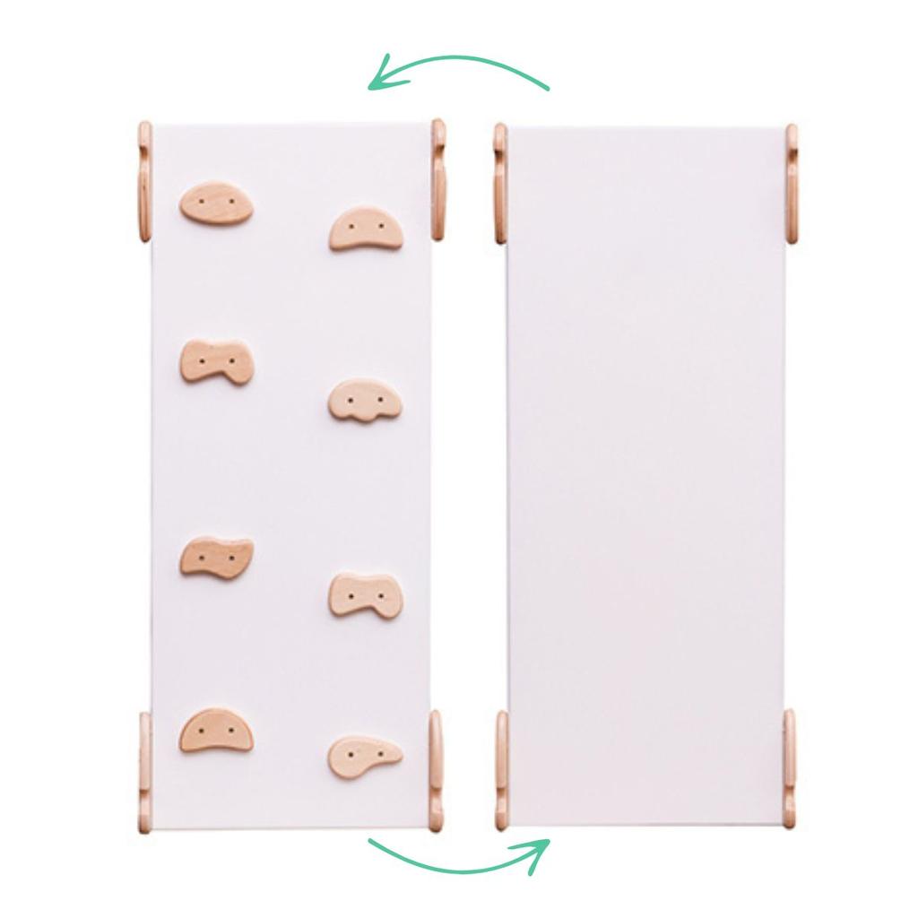 Woodiko Slide - White-Wood