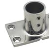 22mm 25mm 30mm 32mm 90 Degree Square Handrail Rail Bases Marine Boat Yacht Rail Mounting Brackets 316 Stainless Steel