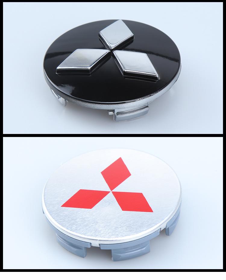 50/54/58/60/81mm Car Wheel Center Hub Cap Cover Rim Badge for Mitsubishi ASX Ralliart Eclipse Competition TRITION Evolution X wszm26