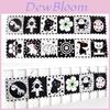 Baby Black And White Bed Cover Book With Tear Resistant Fabric For Sensory Development And Parent Child Play