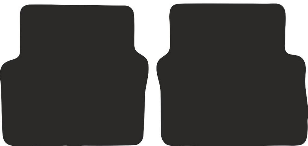 Rear Floor Mats For Rover 400/45 Sedan 1998-2005