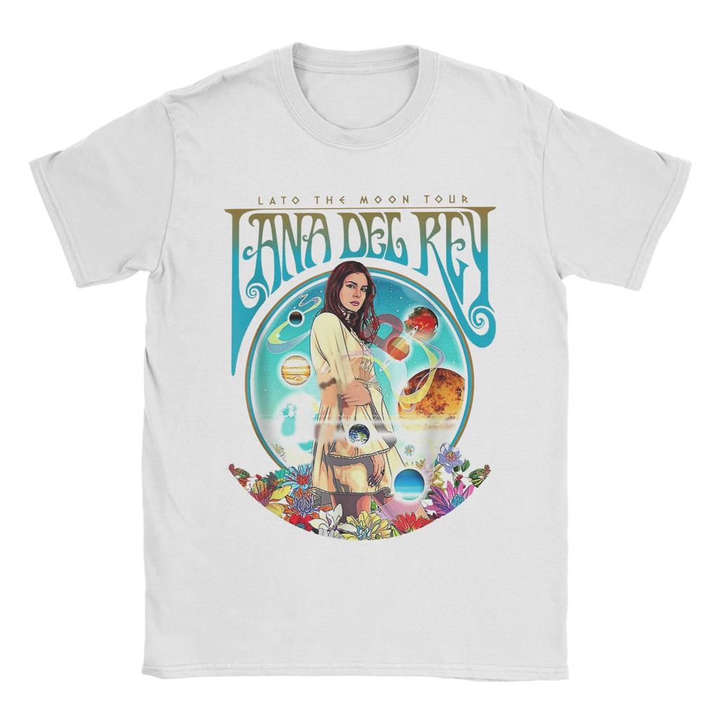Men TShirt Lana Del Rey Leisure Pure Cotton Tees Short Sleeve T Shirt O Neck Tops Classic