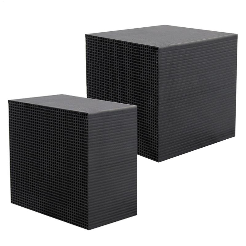 Aquarium Water Purifier Cube Structure Activated Charcoal Block Carbon Filter Cube Fish Tank Accessories