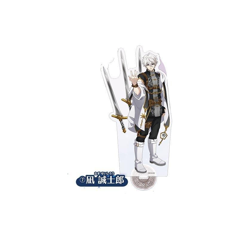 Blue Lock Japanese Anime Peripherals Karaoke Version Acrylic Stands Collectible Desk Ornament Creative Birthday Gift For Friends