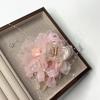 Temperament Mesh Bow Bead Tassel Women Ponytail Shark Clip Girl Headwear Accessories