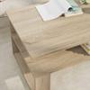 Coffee Table Sonoma Oak 90 x 50 x 40 cm Particleboard