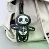 Halloween Giocattolo Peluche Teschio Mummia Divertente Bambola Imbottita Creativa Portachiavi Ciondolo Borsa Decorazione da Appendere Chiavi Regali Divertenti per le Feste