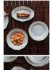 French Retro Lily of the Valley Tableware Set: Ceramic Dinner Plates, Rice Bowls, Steamed Fish Plates, and Household Dish Set.
