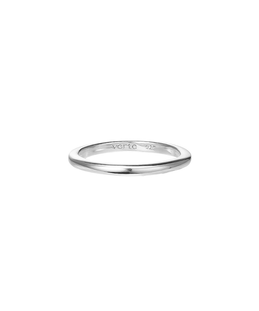 Verte [925 Silver] Cinq.Silver.227 / Filet Layered Ring