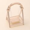 Freestanding Wooden Miniature Swing with A-Shaped Collectible Model