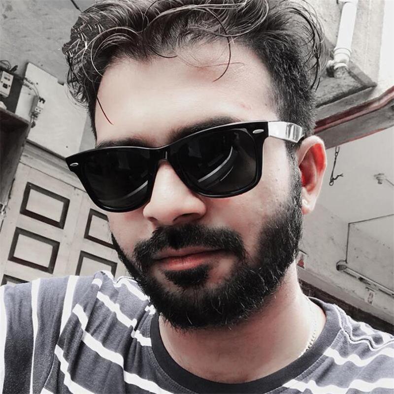 Vintage Nagler Polariserte Solbriller Menn Kvinner Minus Linse Sjåfør Firkantede Styrkebriller 0 -0.5 -0.75 -1.0 Til -6.0