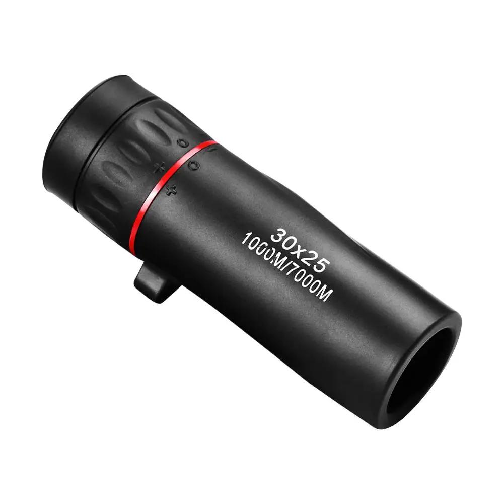 Monocular Telescope with Wrist Strap Mini HD Monocular Waterproof Night Vision Portable Telescope for Outdoor Camping Hunting