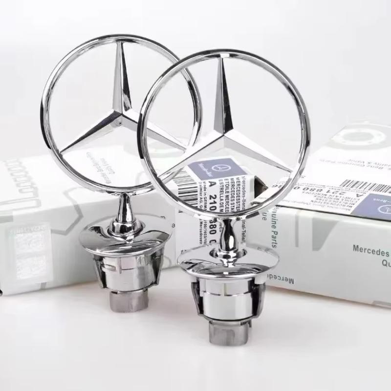 C200 E200 Voor Mercedes Benz Zinklegering Auto Voor Motorkap Embleem Badge Accessoires Voor Mercedes Benz AMG W213 W223 W240 W212 W222 W2