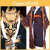Trafalgar D Water Law Cosplay Kostüm Premium Qualität Kimono Robe für Halloween Karneval