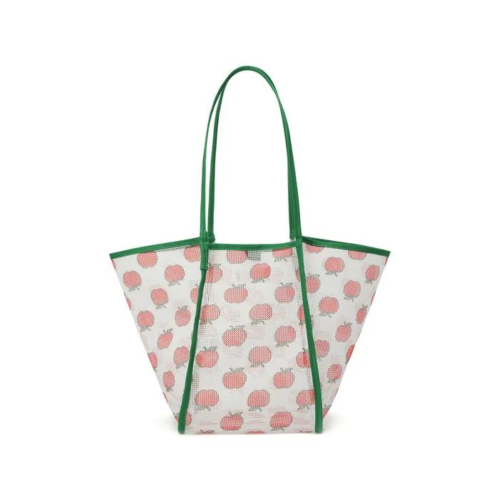 Mesh Beach Bag Apple Red