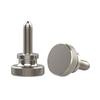 304 Stainless Steel High Head Knurled Hand-Tighten Screws Bolts M2-M12 GB834 Twist Stepped Screws