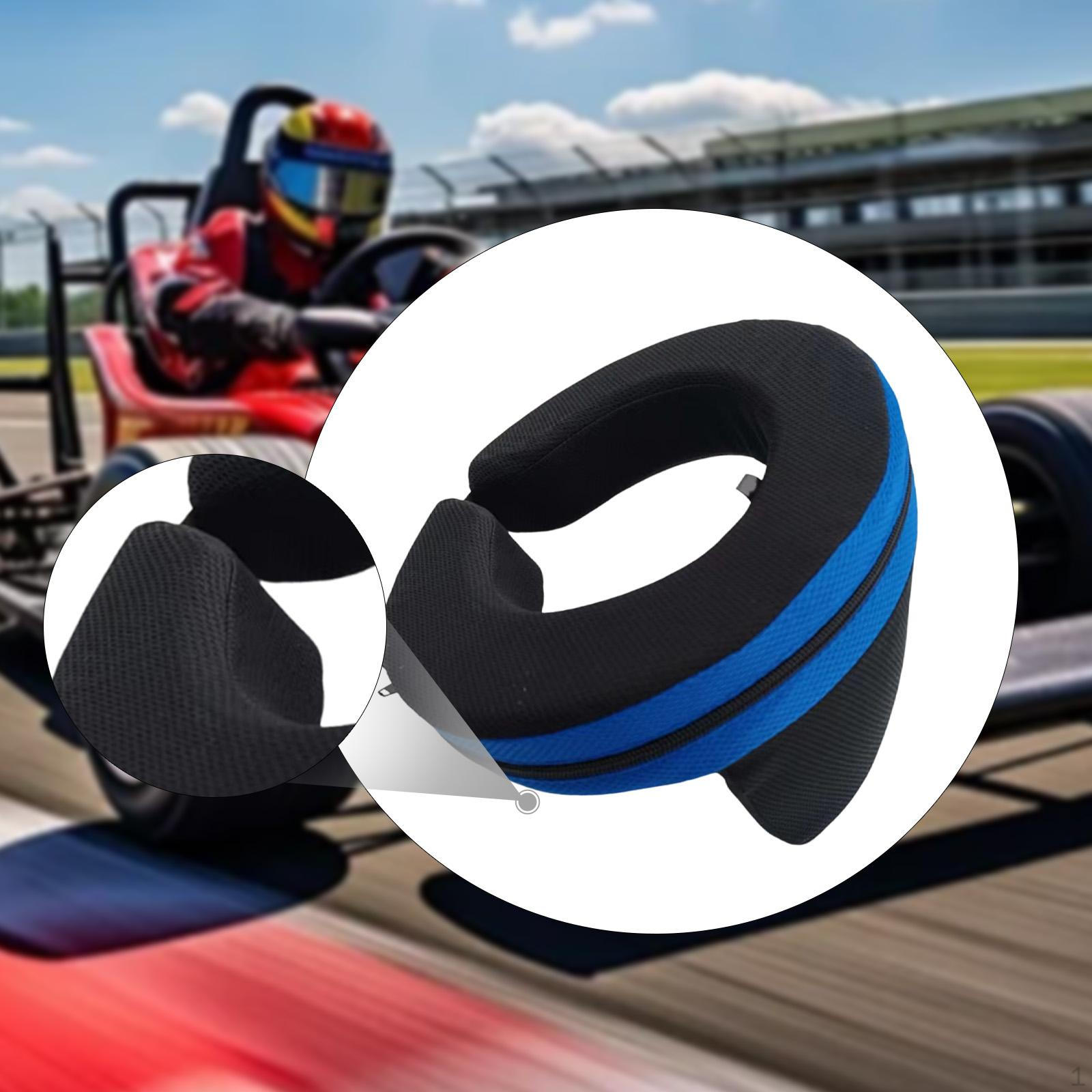 

Шея для картинга, Аксессуары Многоцелевой бандаж Амортизация для Игры на трассе, Внутренние соревнования blue aldult