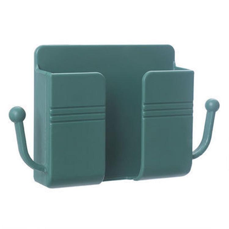 Supporto da parete multifunzione per organizer con telecomando, supporto da parete per presa per cellulare, supporto multifunzione per ricarica