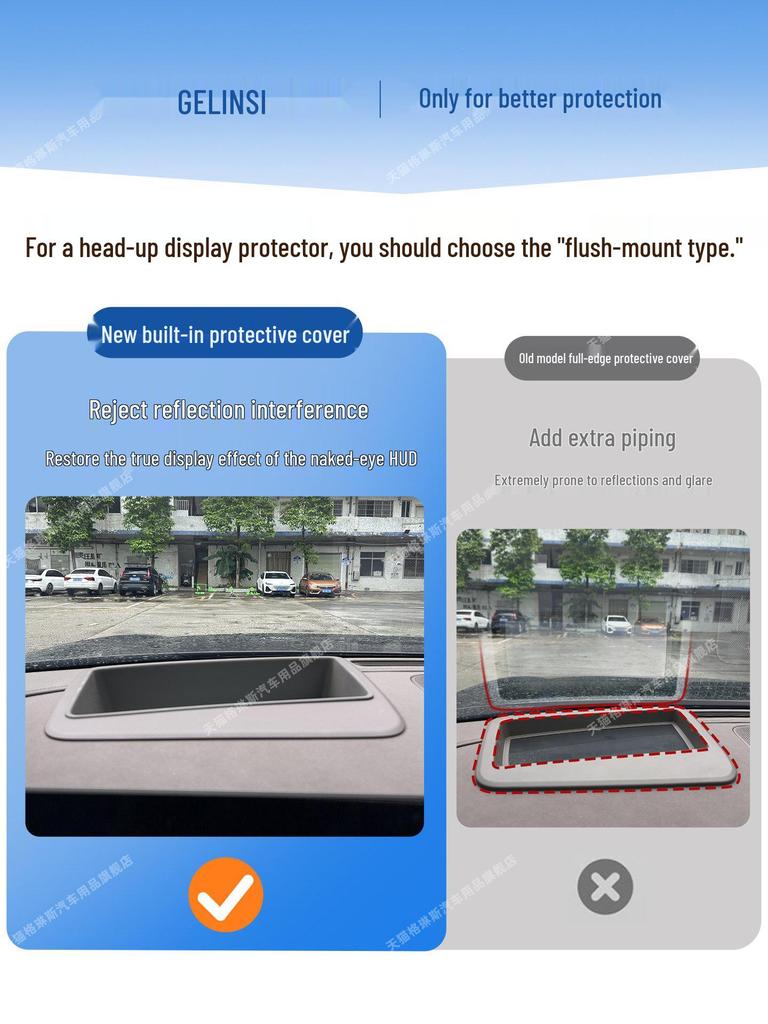 Leapmotor C10/C16 HUD Dust Cover: Dashboard Protection for 27 Models