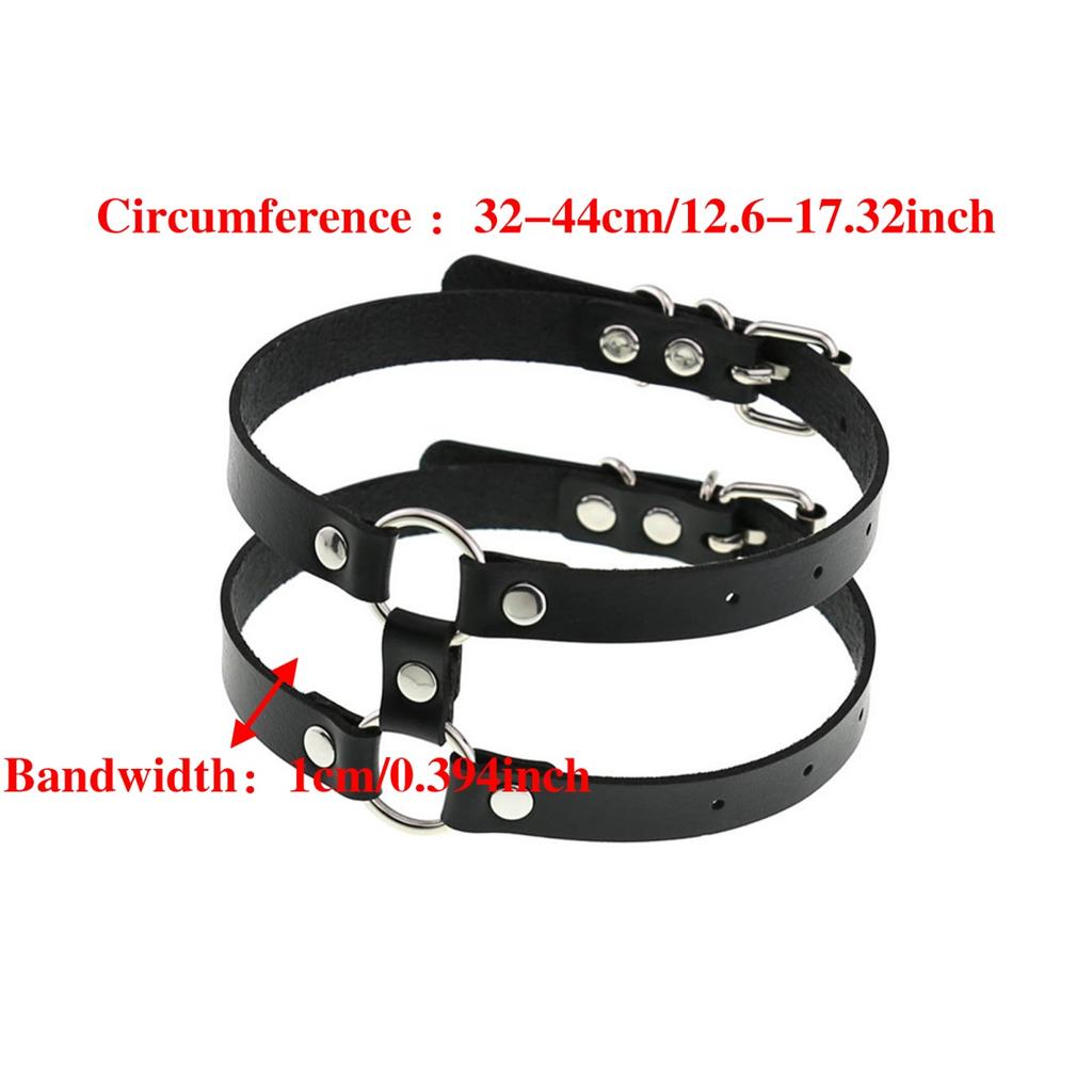 Fashion PU Leather Spiked Choker Punk Collar Women Men Rivets Studded Chocker Necklace Goth Jewelry Metal Gothic Accessories