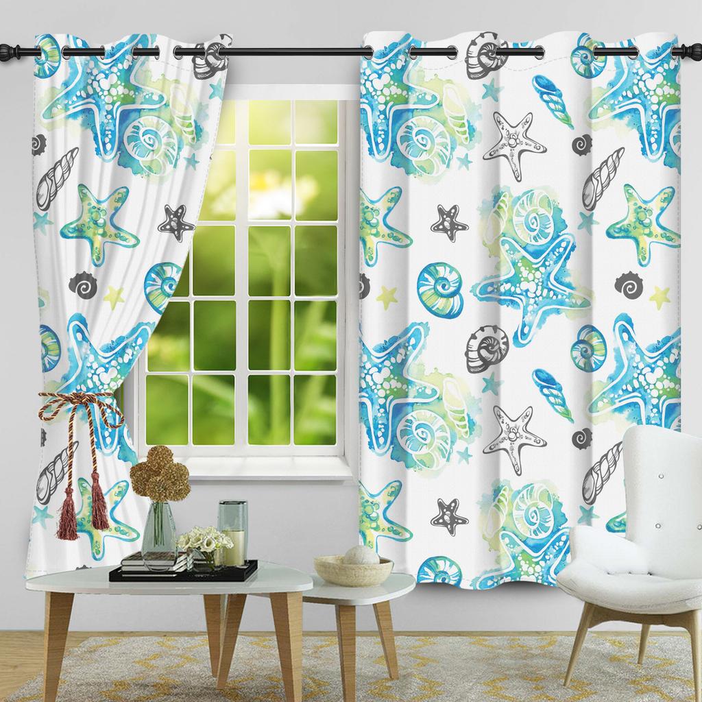 Kids Bedroom Cartoon Pattern Curtains Multiple Designs Children'S Room Curtains For Bedroom Fun 2Pcs 100% Blackout Window Drapes