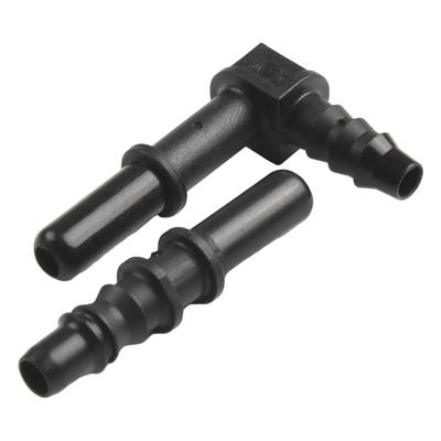 1set Fuel Line Hose Quick Release Connector Universal Elbow 7.89mm ID6 Car Fuel Line Hose Pipe Coupler Quick Release Connector